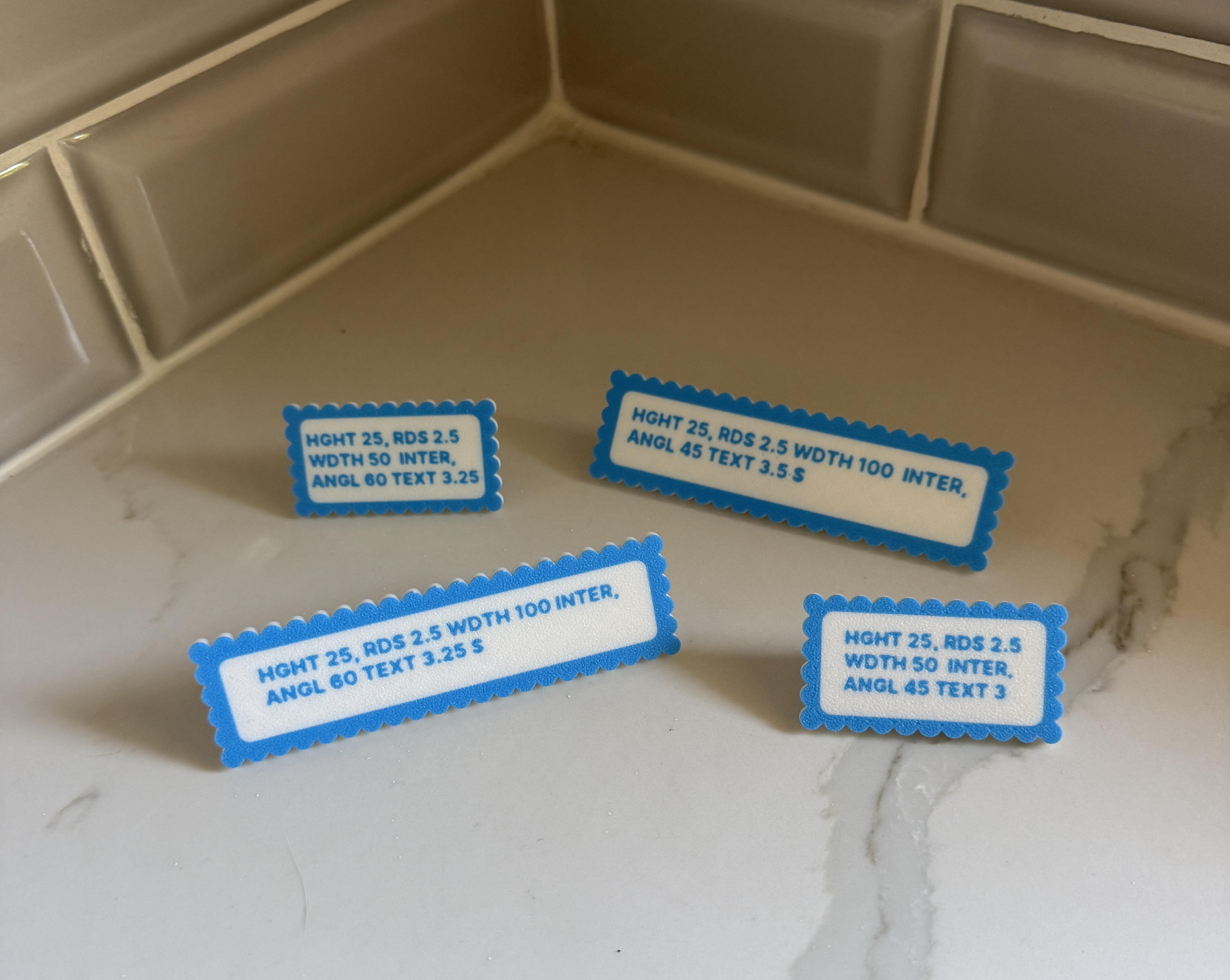 Example of our labels